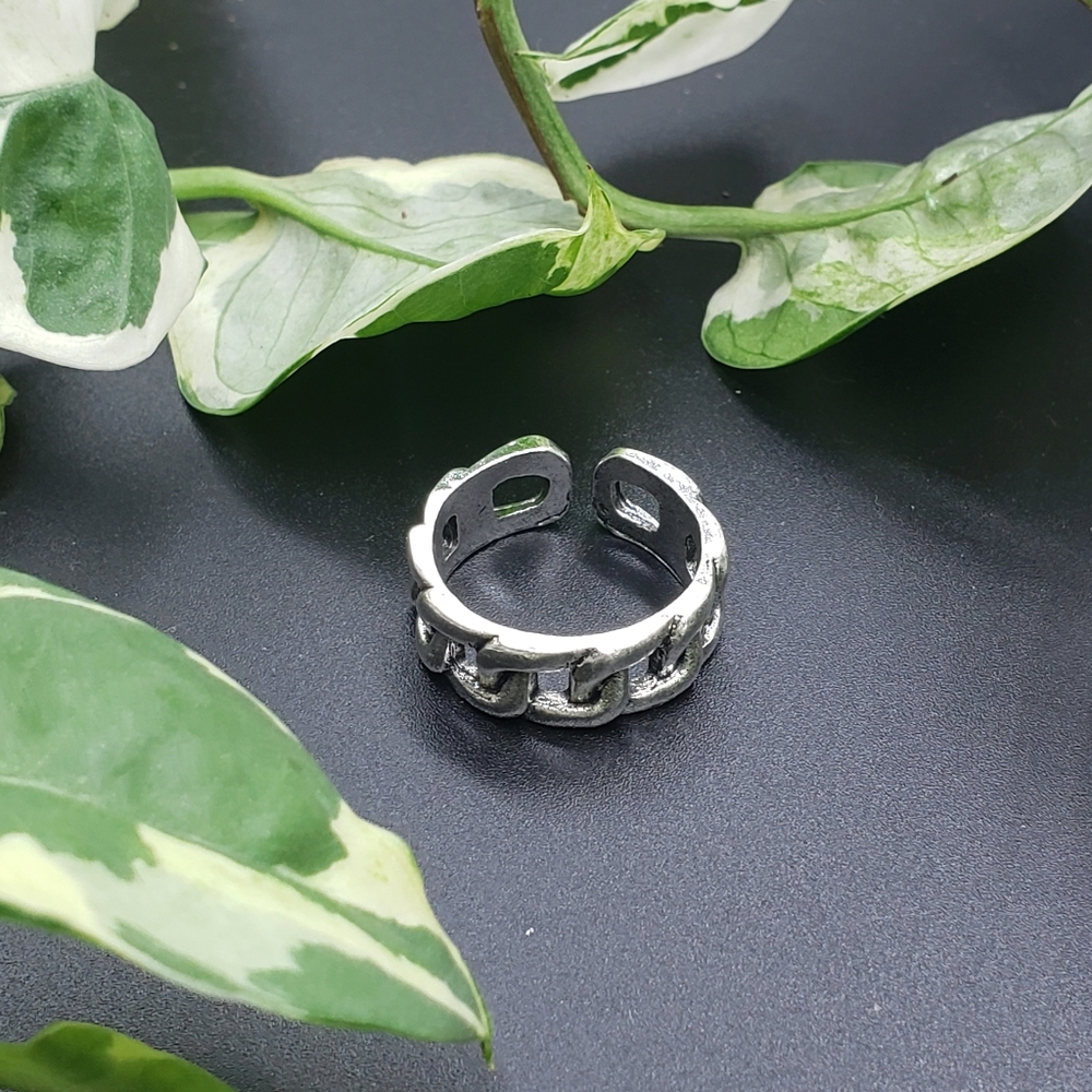 Silver Chain Ring